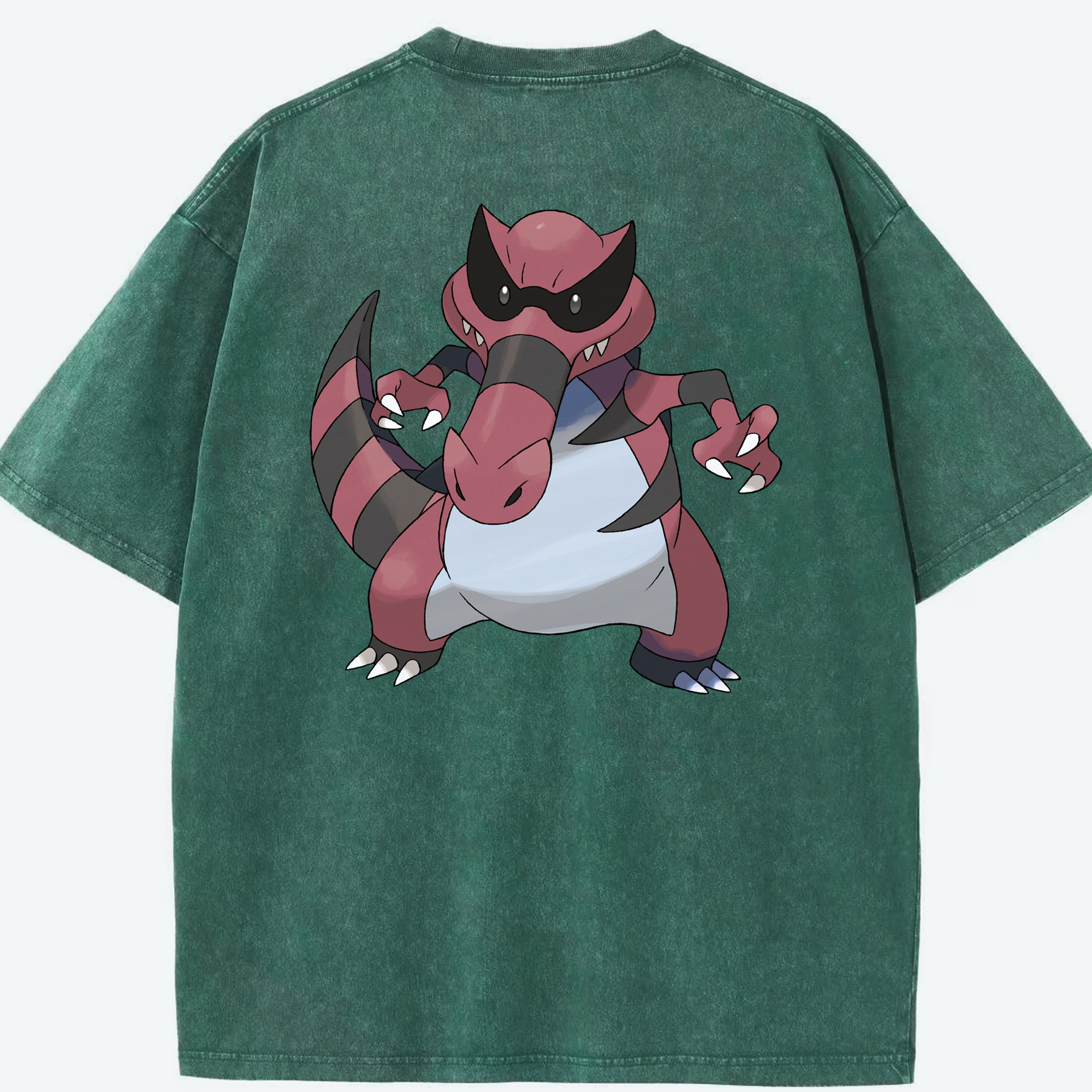 （画像用） ポケットモンスター Pokémon 綿100% ヴィンテージ風 半袖Tシャツ（背面プリント）